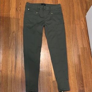 Olive Green Skinny Jeans